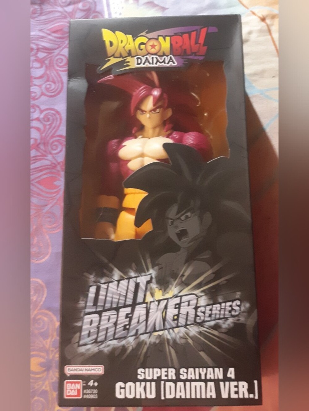 Dragon Ball Z Daima Super Saiyan 4 Figure - Red & Yellow